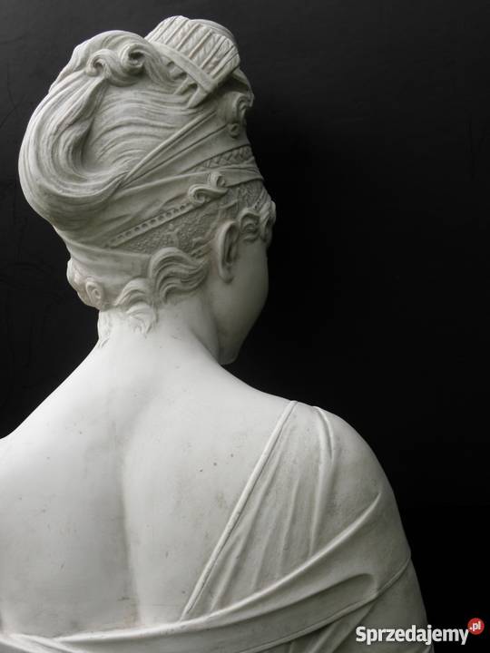 Rzeźba Popiersie 65 marmur carrara Poznań