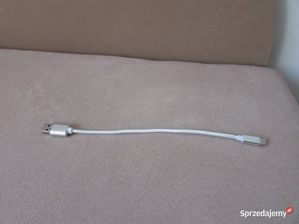 kabel do ładowania typ C srebrny 25 Kraków