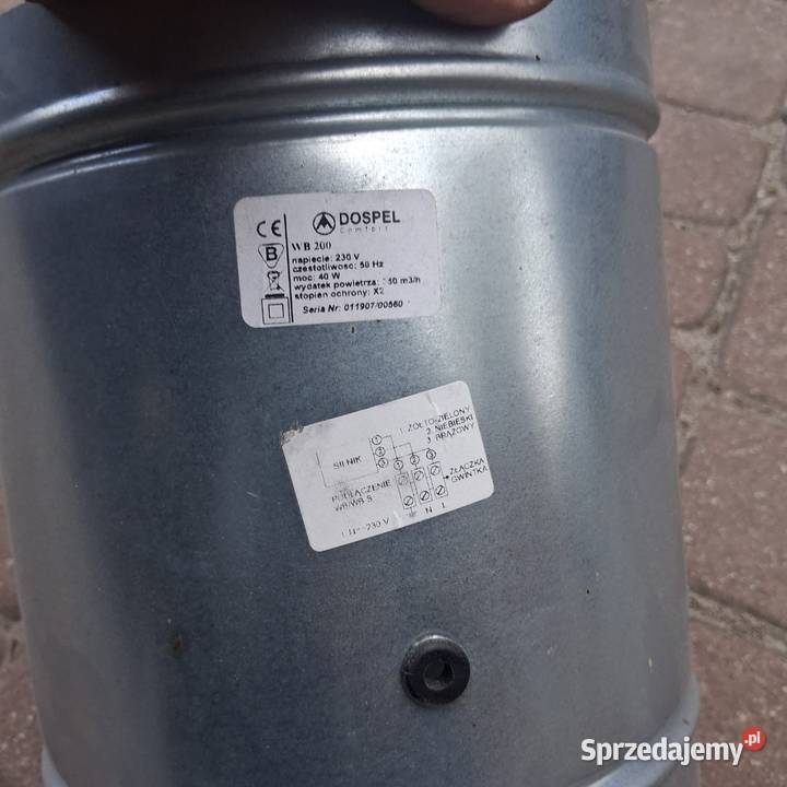Wentylator kanałowy