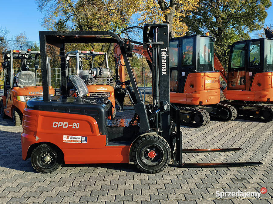 Wózek widłowy elektryczny Terramax CPD20 2 t