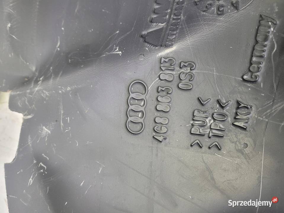 WYGŁUSZENIE NADKOLA LEWY TYŁ AUDI A7 4G