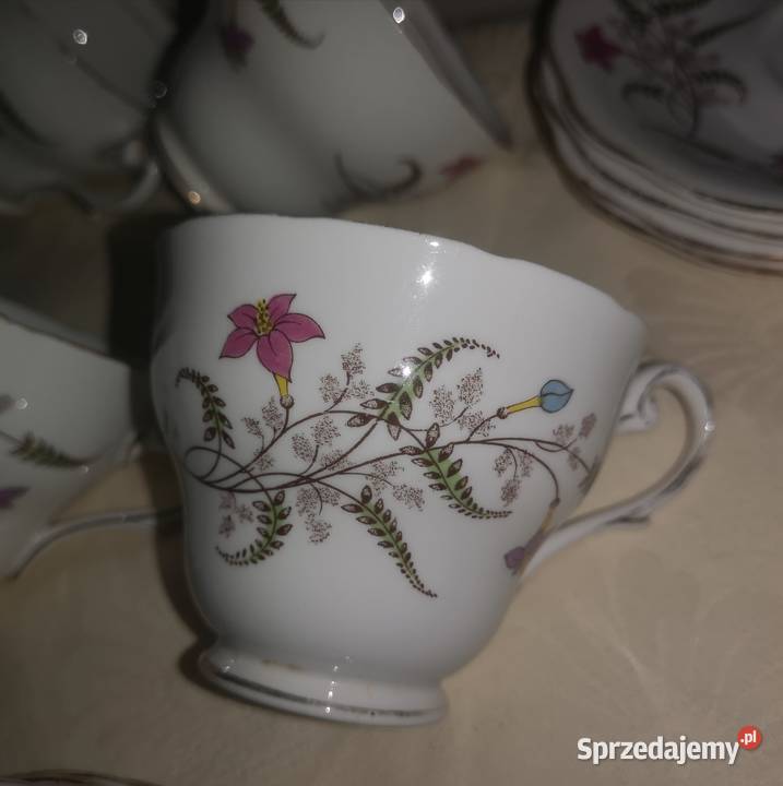 Filiżanka z talerzykiem Fancy Free Royal pomorskie Gdańsk