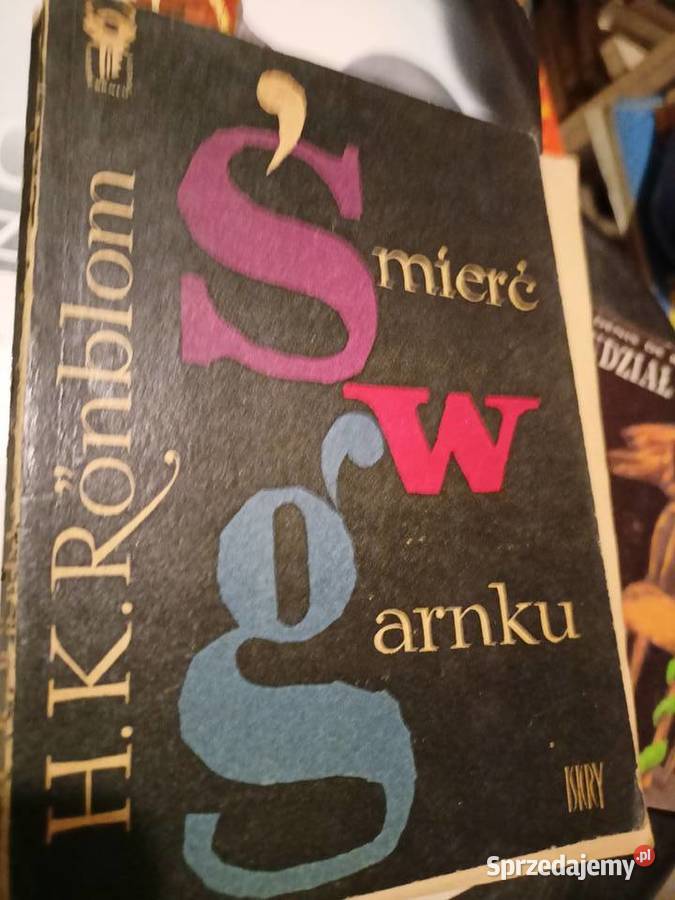 Śmierć w garnku książki serie kolekcje księgarnia Praga okaz