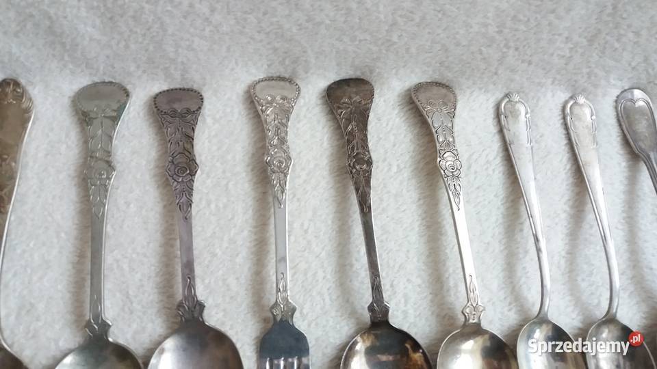 Stare Przedwojenne Sygnowane Sztućce Płońsk
