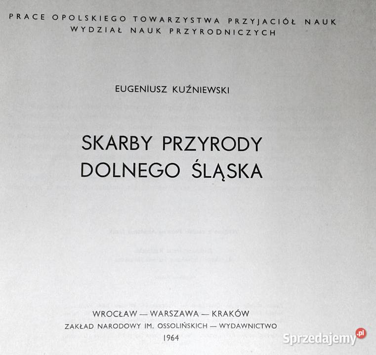 Skarby przyrody Dolnego Śląska Eugeniusz Chełm