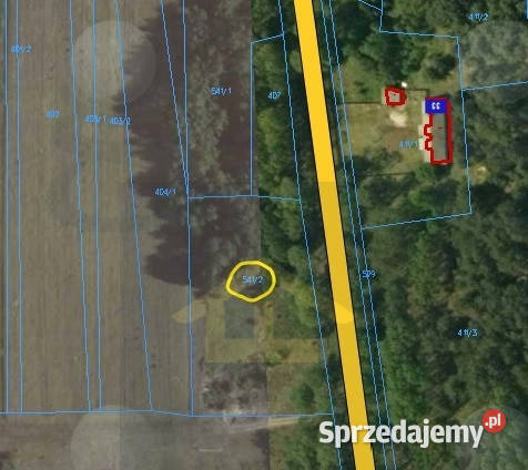 Działka budowlana w Niechnabrzu budowlana Niechnabrz