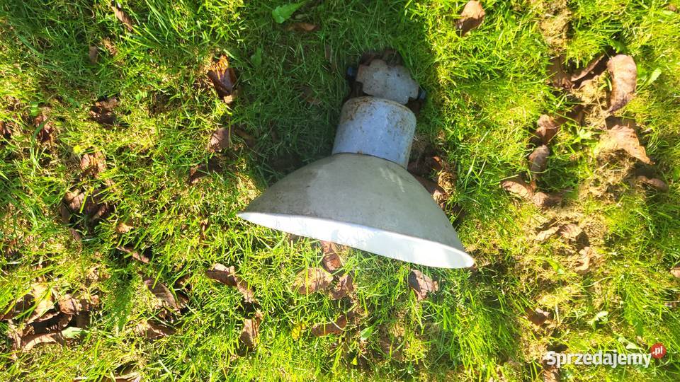 Polska lampa przemysłowa z PRLu Brzesko