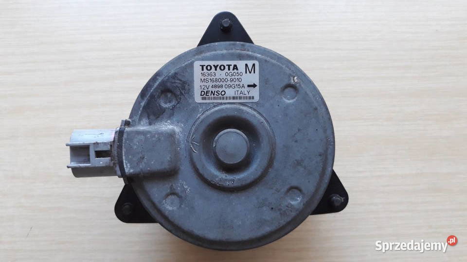 TOYOTA Silnik wentylatora chłodnicy MS Bukownica