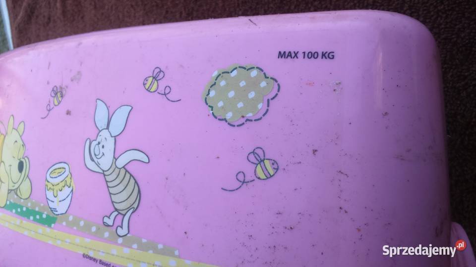 Podest DisneyKubuś Puchatek do wannybasenu100 Tuszkowo sprzedam