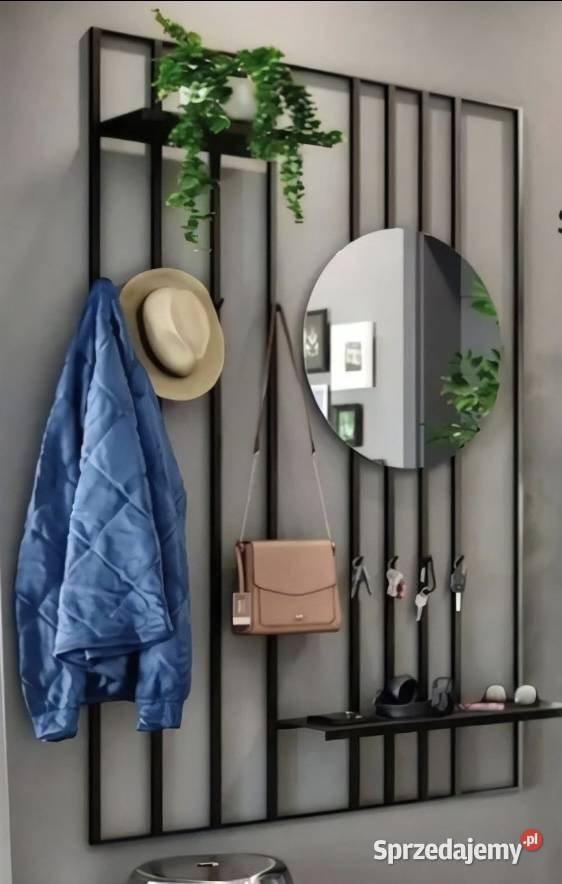 Metalowy wieszak LOFT na ubrania Wieszaki pomorskie Gdynia