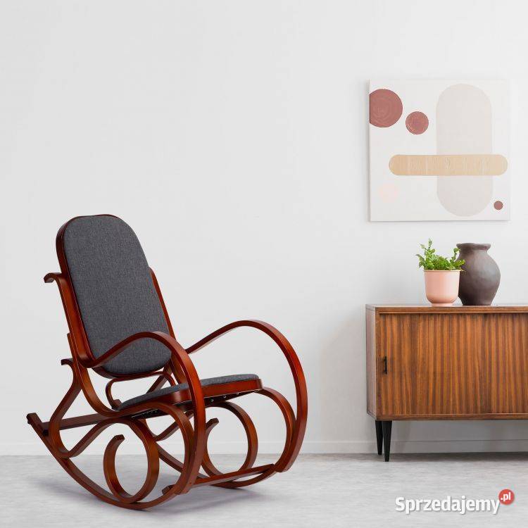 Fotel bujany na płozach bujak na biegunach podlaskie