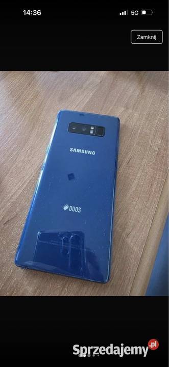 Samsung galaxy note 8 ds śląskie Sosnowiec