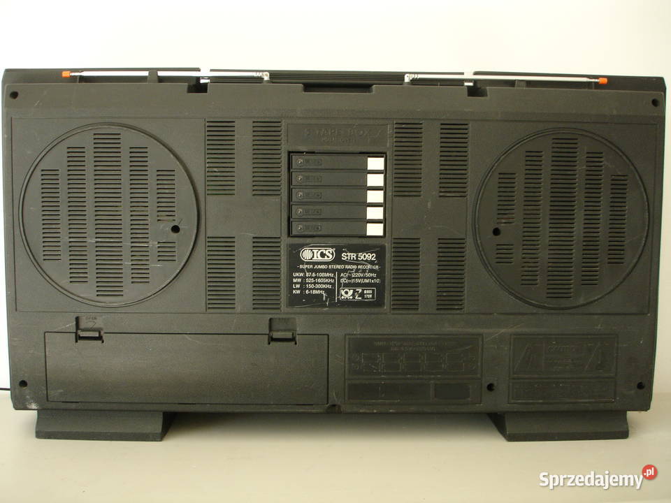 Radiomagnetofon ICS STR5092 SUPER JUMBO Zielona Góra