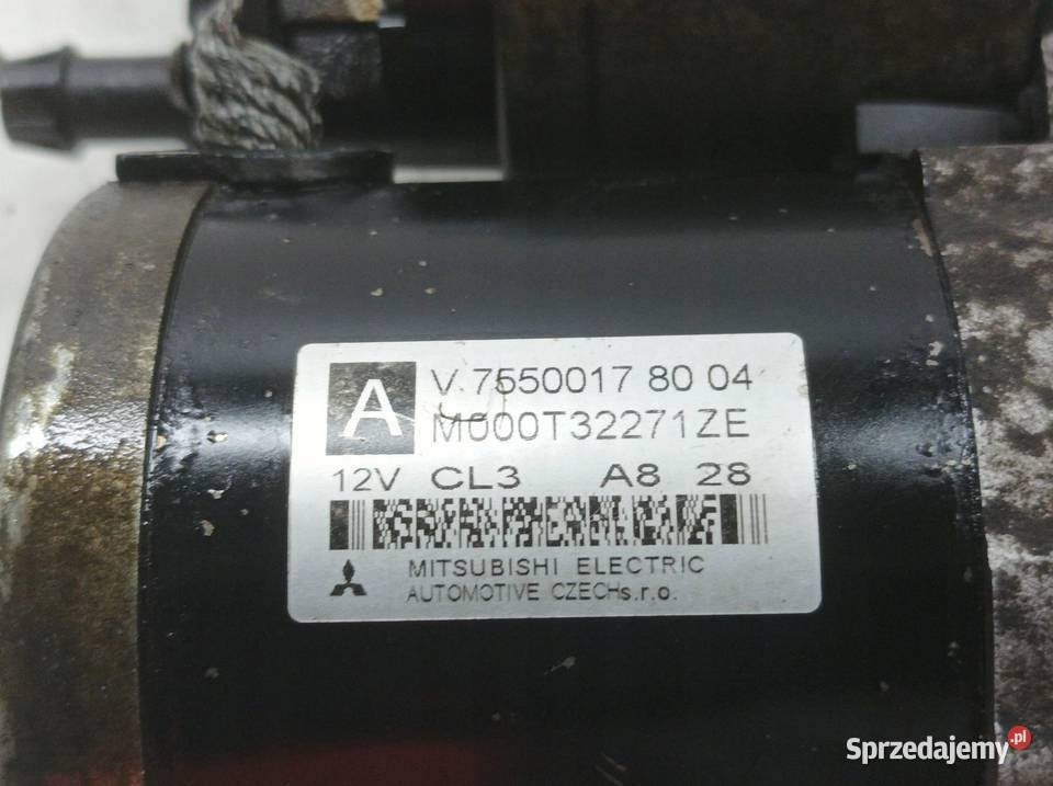 ROZRUSZNIK 755001780 04 16 VTI THP Peugeot 308 I Rok produkcji 2008