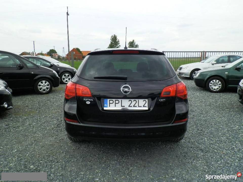 Opel Astra czarny wielkopolskie Wolica Pusta sprzedam