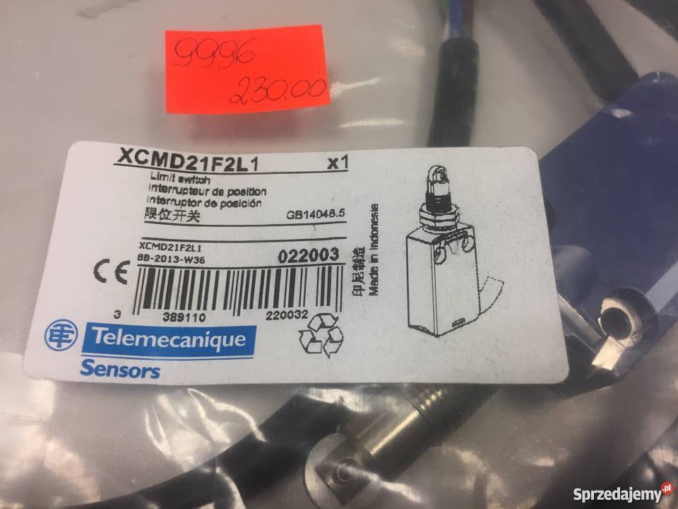 Wyłącznik krańcowy XCMD21F2L1 Telemecanique