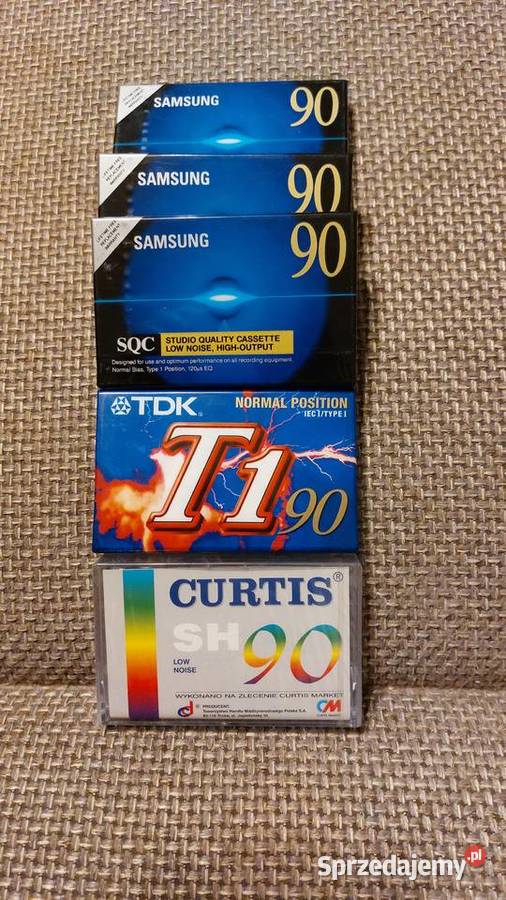 Kasety magnetofonowe nowe Warszawa