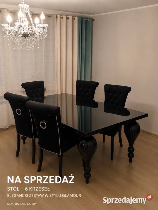 Stół Glamour duży mazowieckie Sochaczew