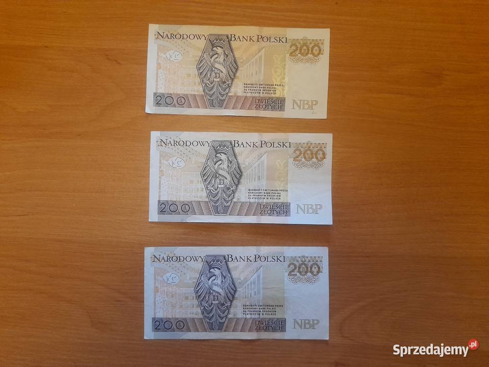 Banknot kolekcjonerski o nominale 200 Oleśnica