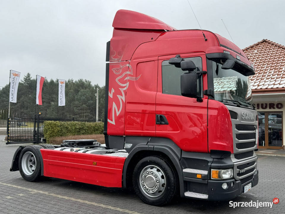 Scania R410 E6 4x2 Retarder Klima Postojowa Low tempomat Widełki