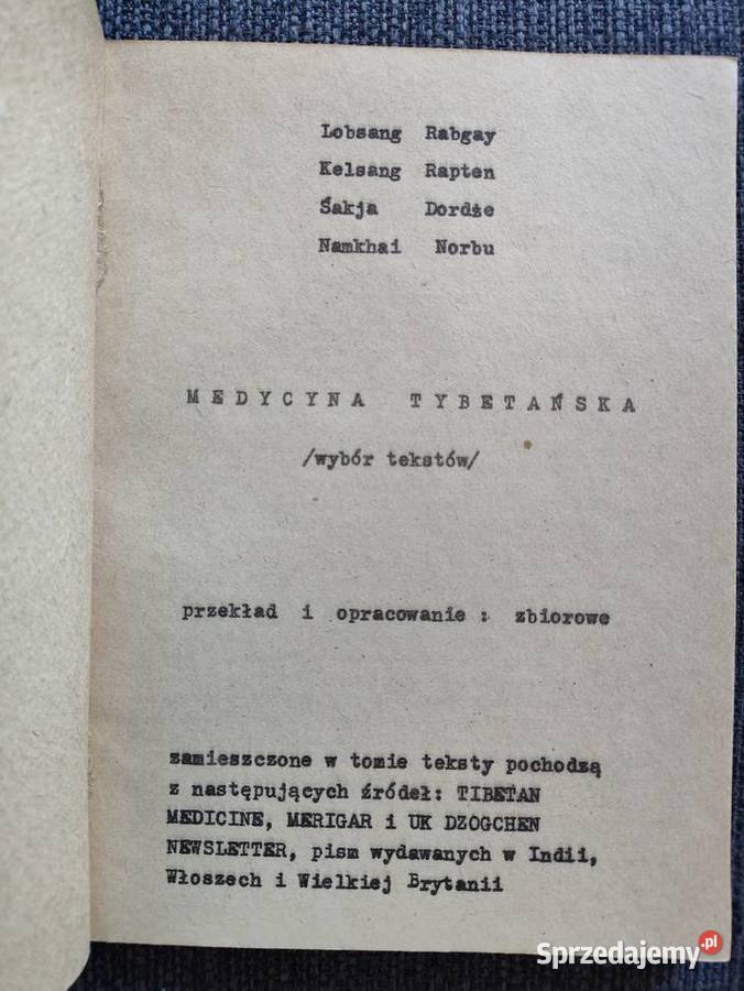 Medycyna tybetańska Olsztyn