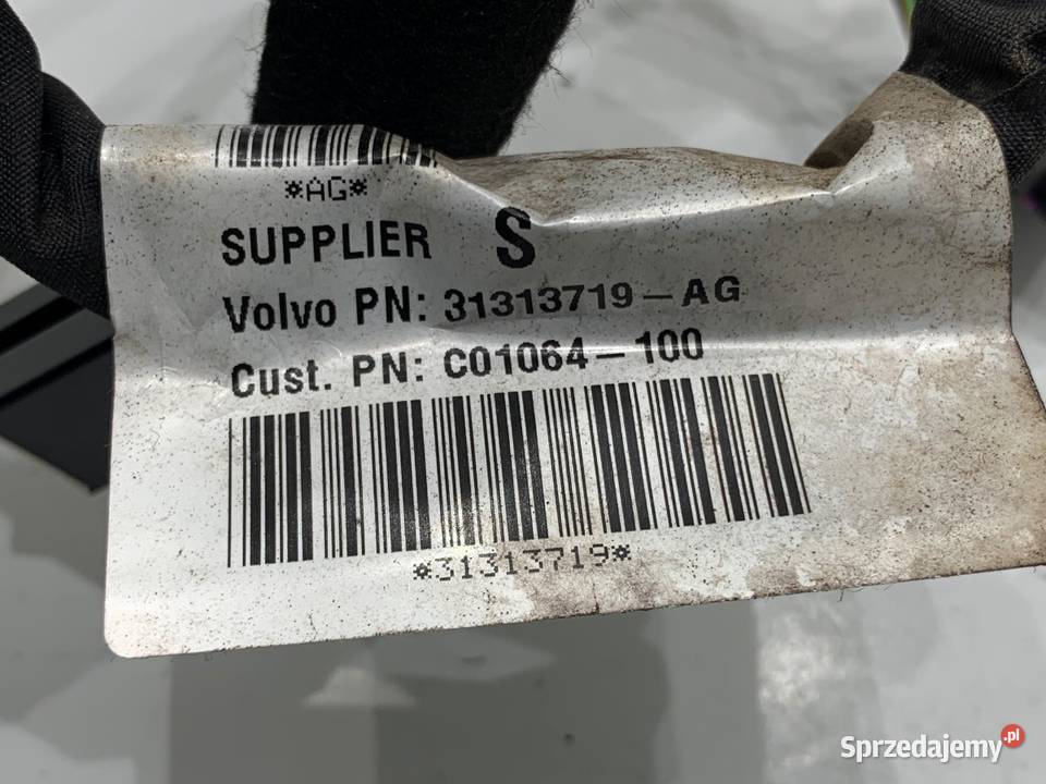 WIĄZKA DRZWI TYŁ PRAWY VOLVO V40 31313719 20 120 osobowe