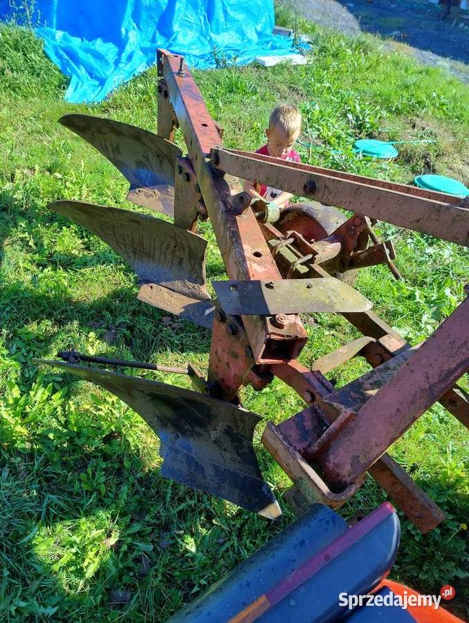 Pług ruski 3 skibowy z odpinania wieżyczką małopolskie sprzedam