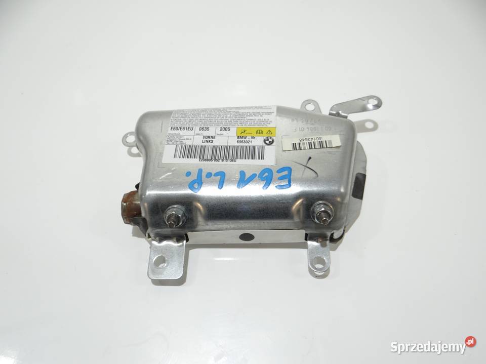 PODUSZKA AIRBAG DRZWI LEWY PRZÓD 6963021 BMW E60 Strzyżewice