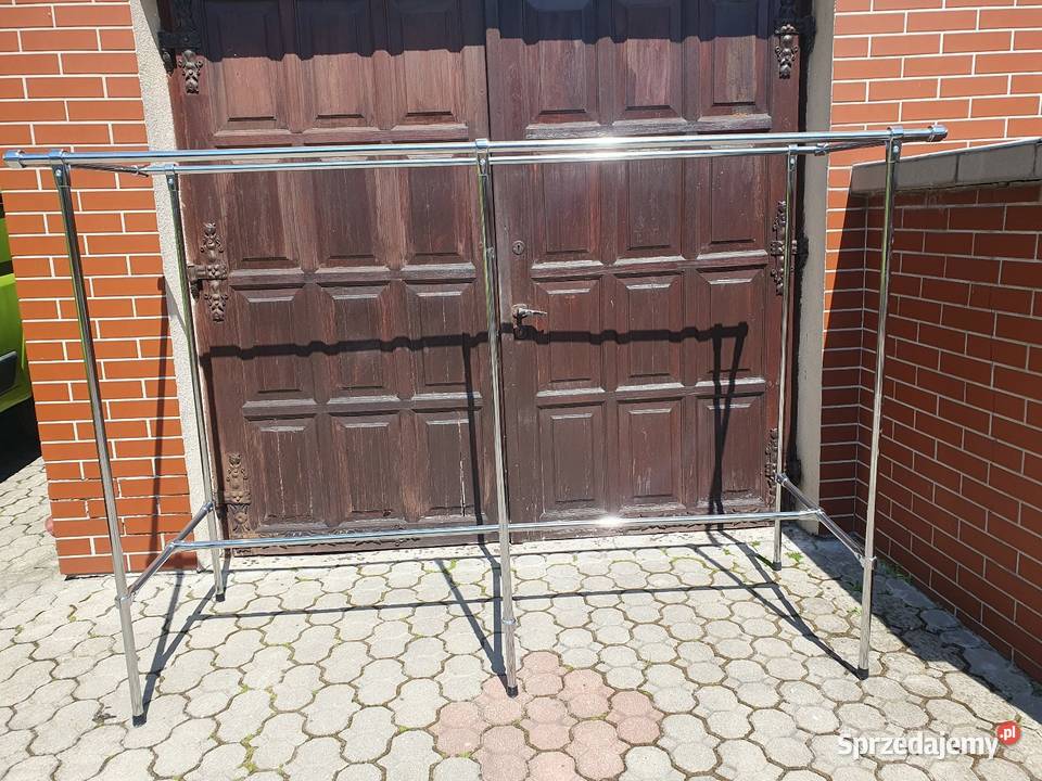 Wieszak wolnostojacy sklepowy 220 szerokości