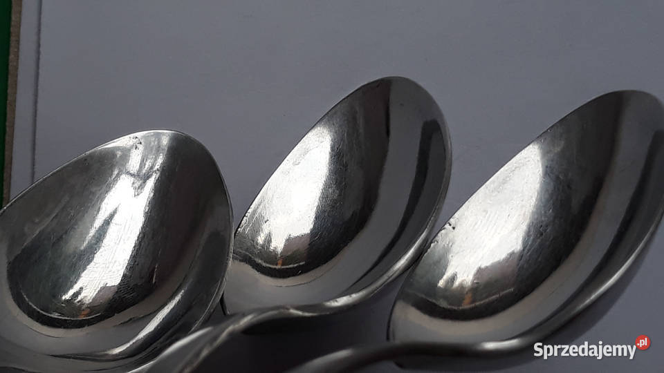 Łyżeczki do herbaty KROPLA WODY Gerlach sztućce śląskie Dąbrowa Górnicza