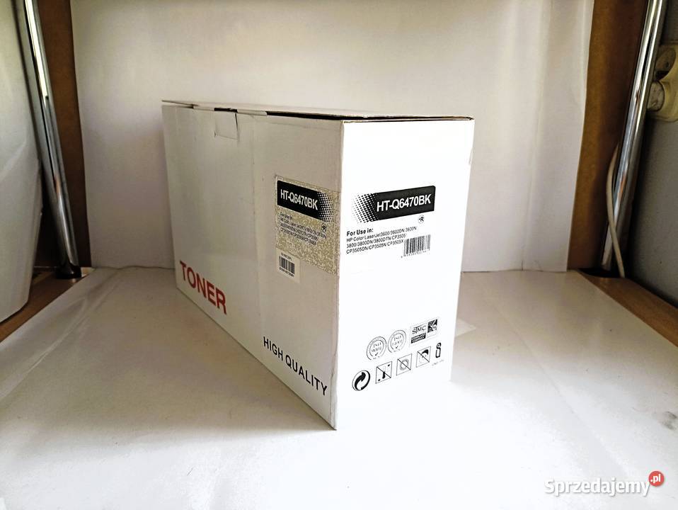 Toner HP 501A Q6470BK zamiennik Aigostar nowy laserowa