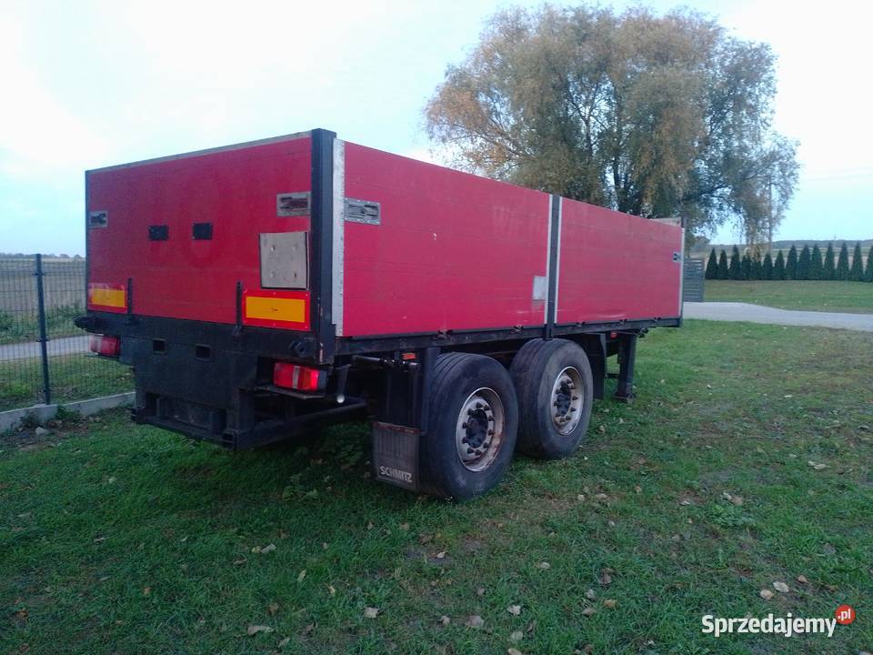 Przyczepa ciężarowa rolnicza 14ton Tandem Wąbrzeźno sprzedam