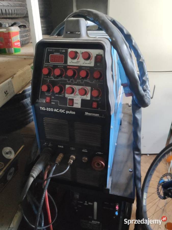 Tig Sherman 320 ACDC pulse Dobczyce