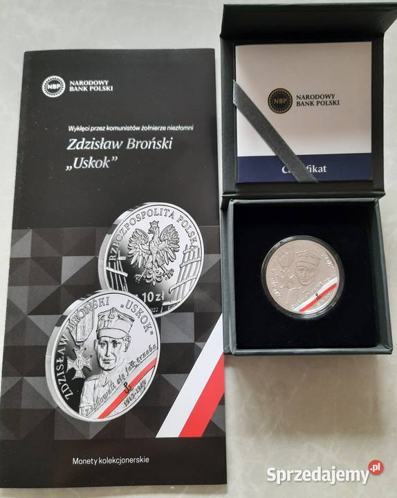Srebrna moneta kolekcjonerska 10 zł