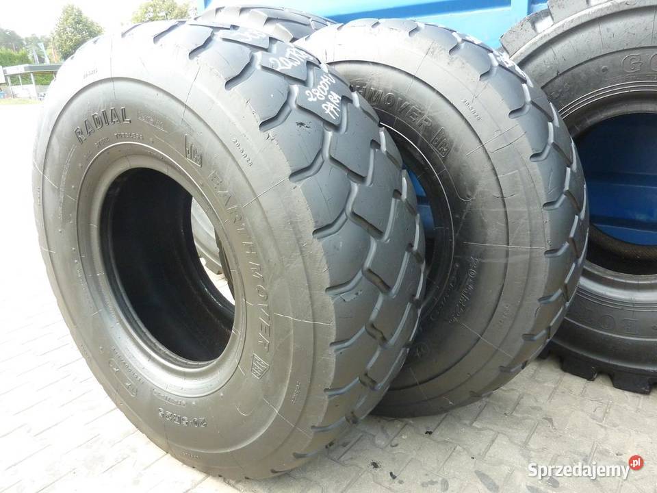 2x Opona używana przemysłowa 205R25 JCB EARTH sprzedam