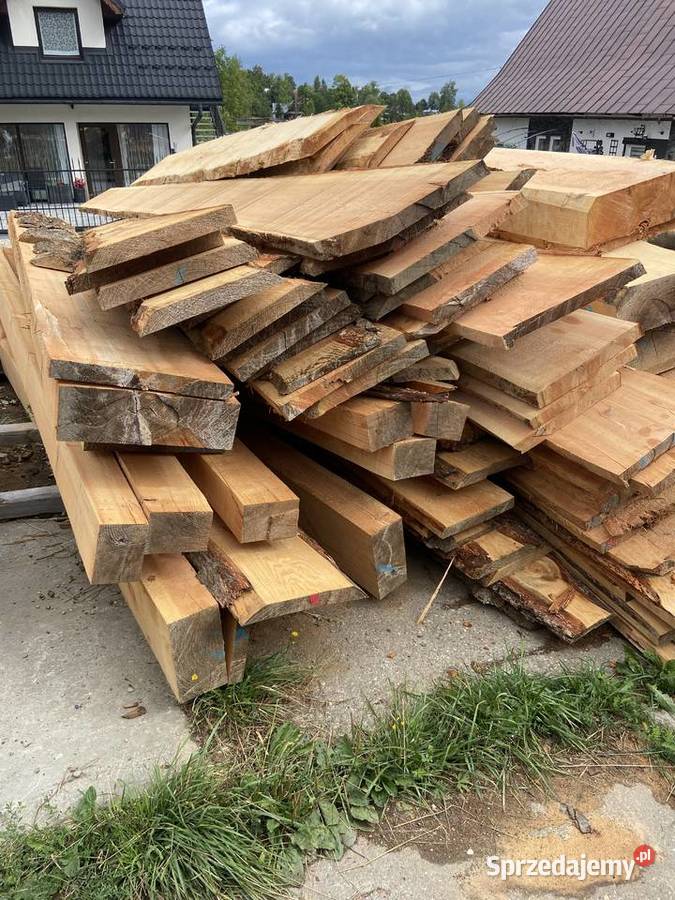 Bale Plazy Połówki Polbale deski kant daglezja Drewno konstrukcyjne Zakopane