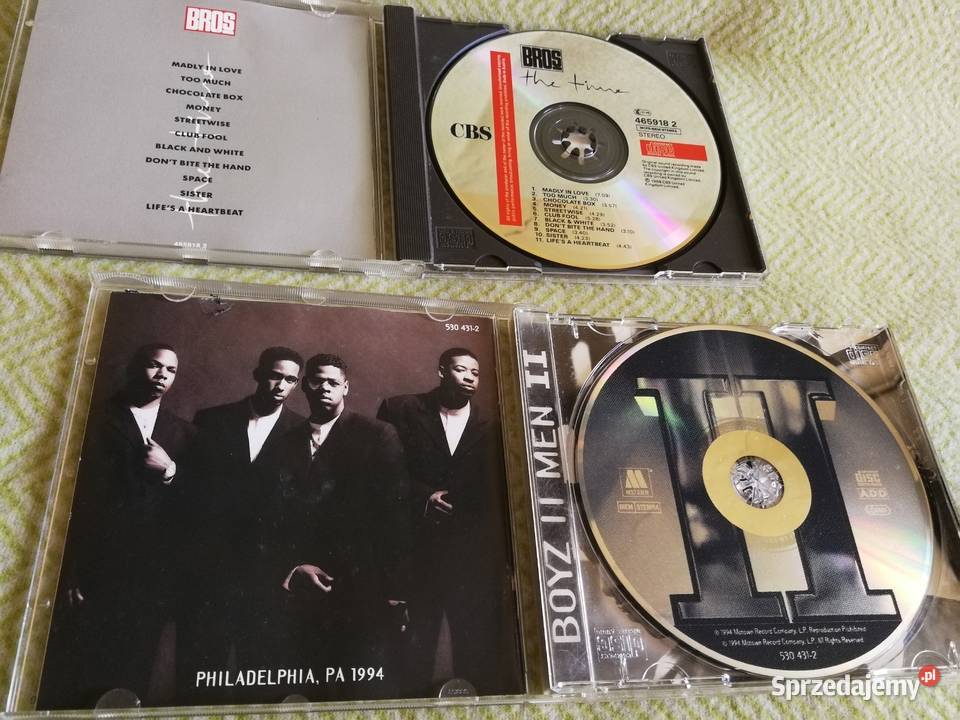 Bros The Time Boyz II Men II Klasyka Pop lat Szczecin