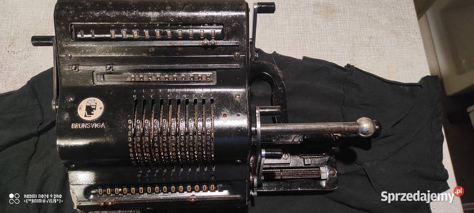 Stara Maszyna licząca BRUNSVIGA 15 Kraków