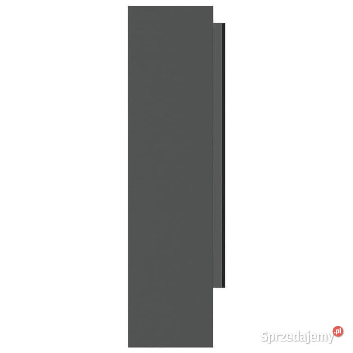 Szafka łazienkowa z lustrem 80x15x60 MDF szara mazowieckie Warszawa