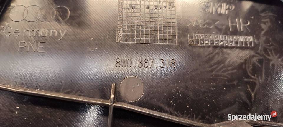 AUDI A4 B9 BOCZEK DRZWI PRAWY TYŁ 8W0867318 sprzedam