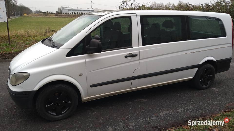 mercedes vito 2007r 22 cdi 6 osobowy long długi zachodniopomorskie