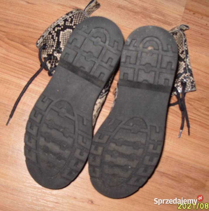 Wężowe kozaczki CATWALK r3723 Rawicz sprzedam
