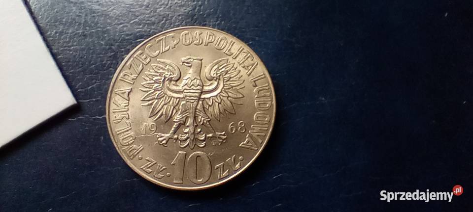 Stare monety 10 złotych 1968 Mikołaj Kopernik Lesko