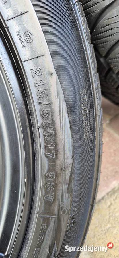 Koła zimowe Audi Seat Skoda VW 17 215x55 5x112 podkarpackie Cieszanów