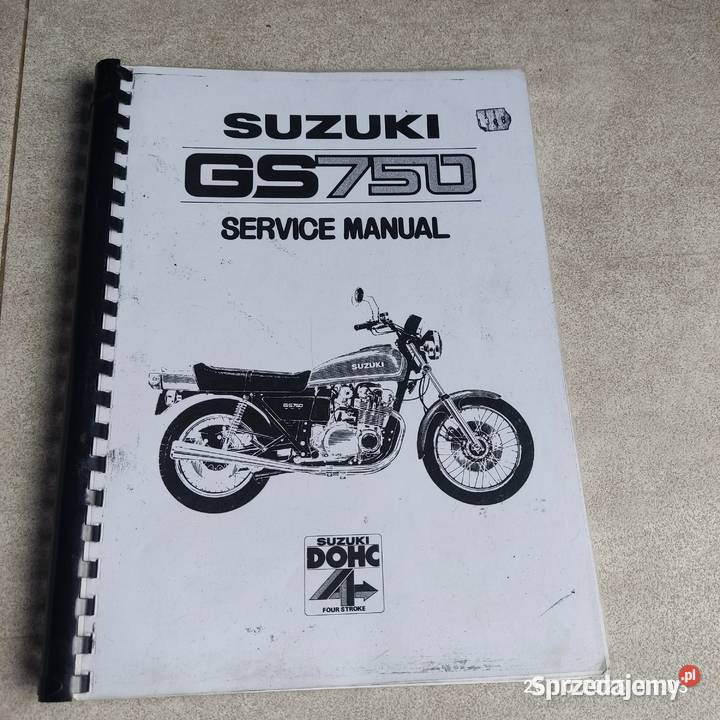 Suzuki GS 750 service manual Dobrodzień
