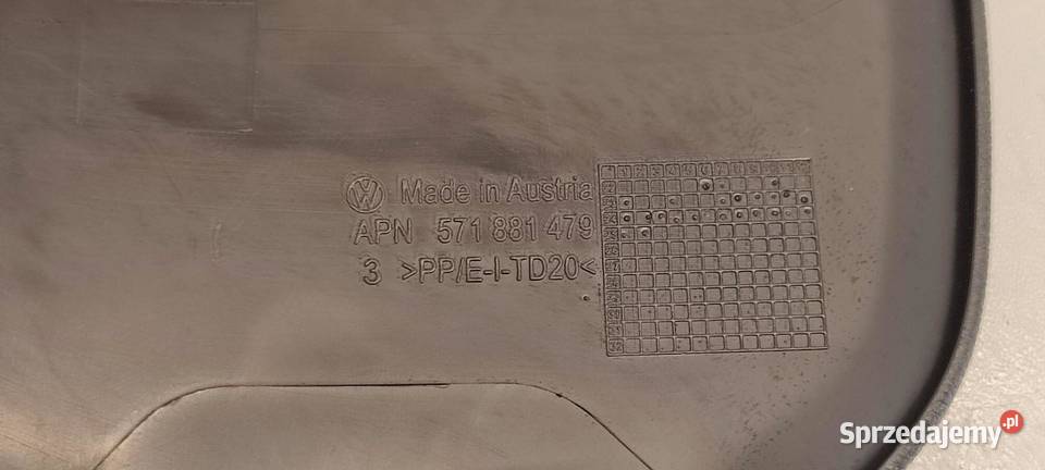 VW TAYRON TIGUAN III NAKŁADKA OSŁONA FOTELA