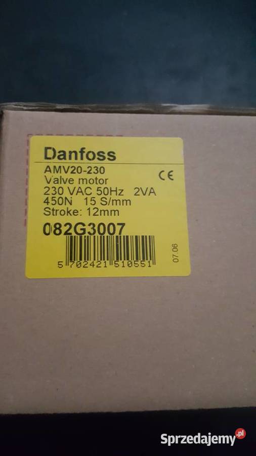 Siłowniknapęd elektryczny Danfoss AMV 20230V kujawsko-pomorskie Bydgoszcz