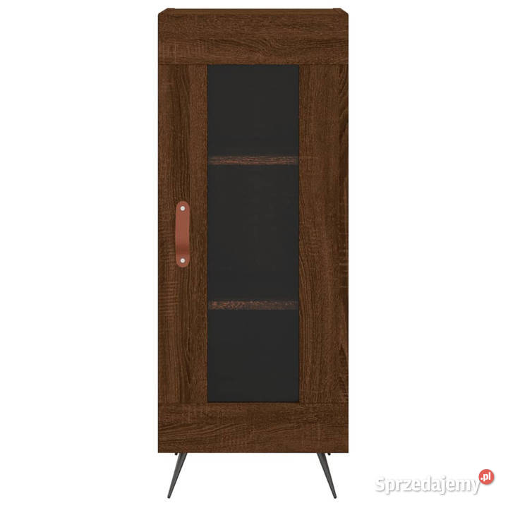 Szafka brązowy dąb 345x34x90 materiał Pozostałe