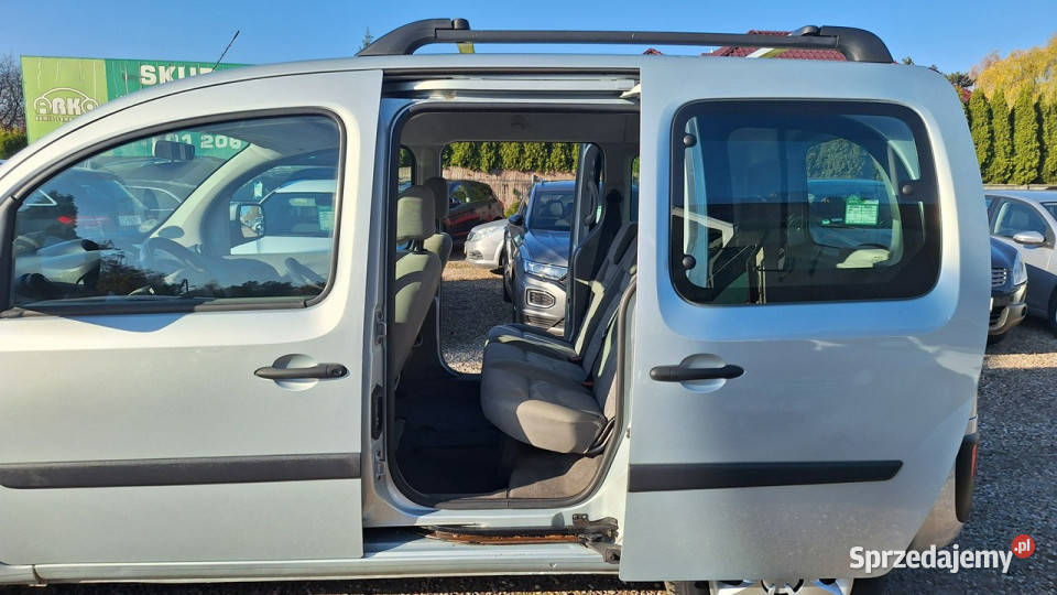 Renault Kangoo Benzyna 16 II 20072021 lakier metallic Zieleniewo