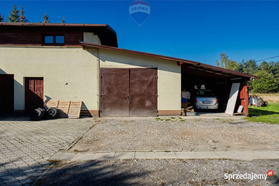 Cicha produkcja usługi handel 485m2 Rybarzowice